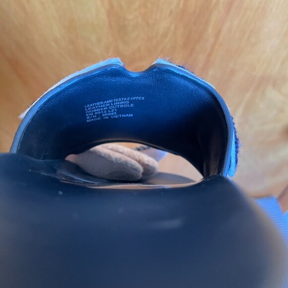 NEW IN BOX Tory Burch LOVE Slide Sandals - Size 6 - Navy and white. Authentic! - Picture 7 of 8